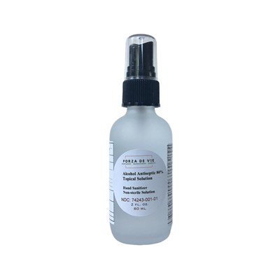 60 mL Label Front (Sanitize Front)